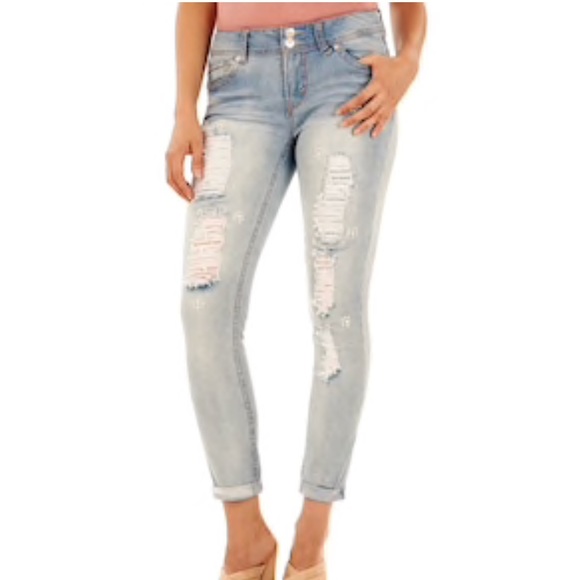 wallflower distressed jeans